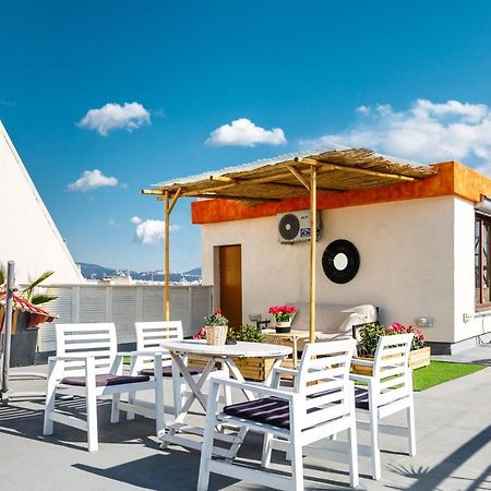 City Center, Sea View, Big Private Tarrace Thessaloniki Buitenkant foto