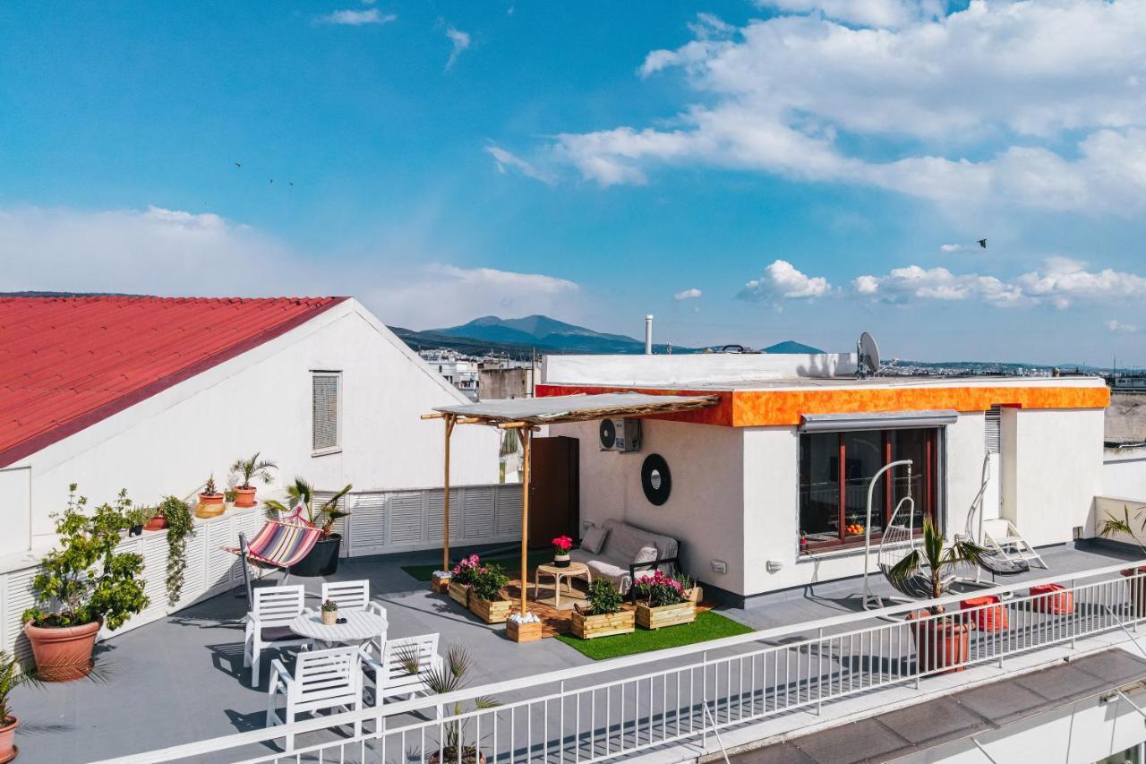 City Center, Sea View, Big Private Tarrace Thessaloniki Buitenkant foto